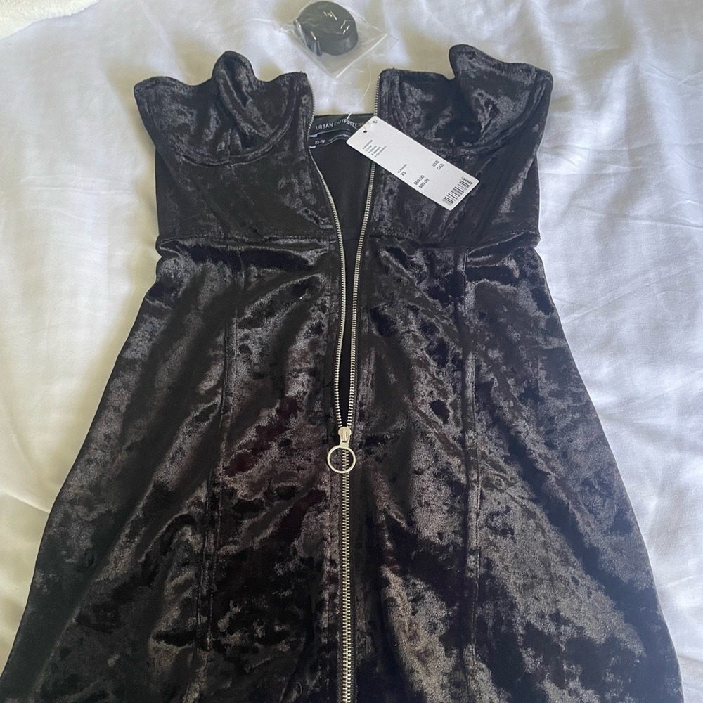 Urban outfitters velvet dress